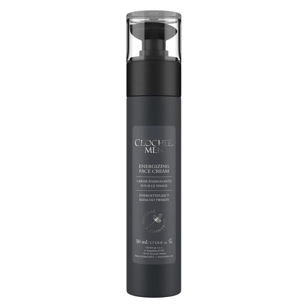 Clochee Men Energizing Face Cream for Men Vitamin-Rich Natural Moisturizer 50ml (50 ml, Tagescreme) (5907648379671)