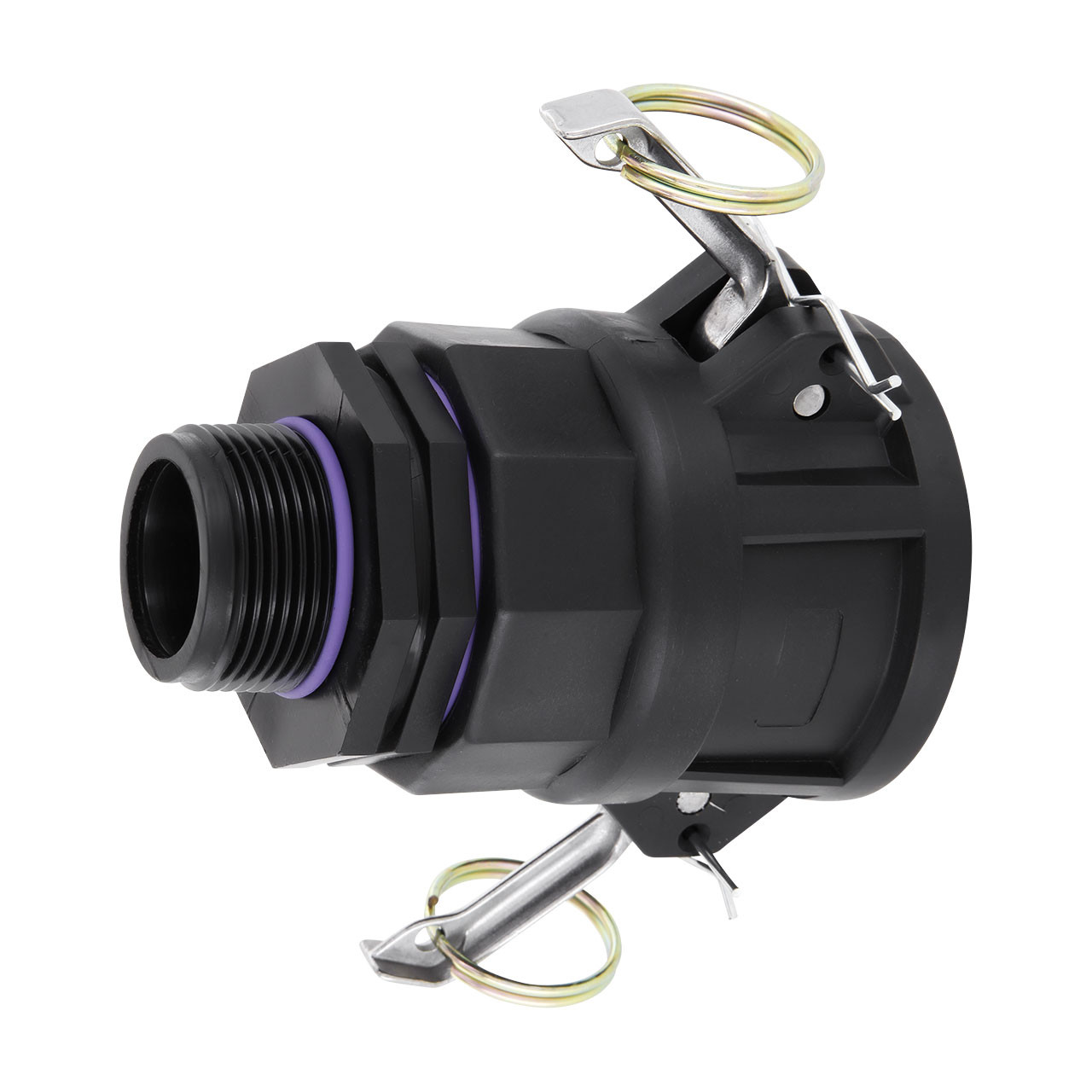 REKUBIK IBC Adapter 2" Camlock Dose - Reduzierung Außengewinde 1" AG