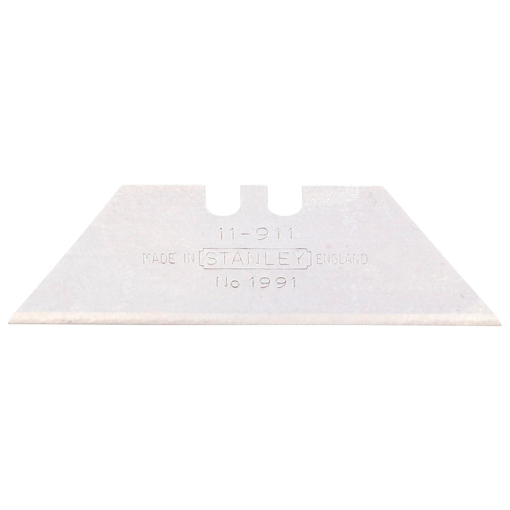 Stanley Trapezvormige messen 1991 in plastic doos 100x1 stuk zonder gaten