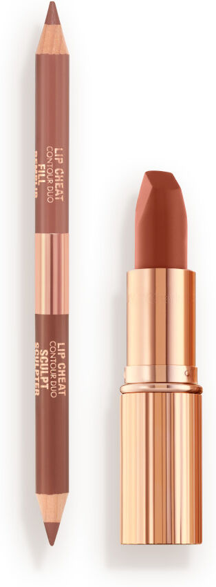 Charlotte Tilbury Super Nudes Easy Lip Trick Kit - Super Nudes Easy Lip Trick Kit 1612 Super Nudes Easy Lip Trick Kit Size: