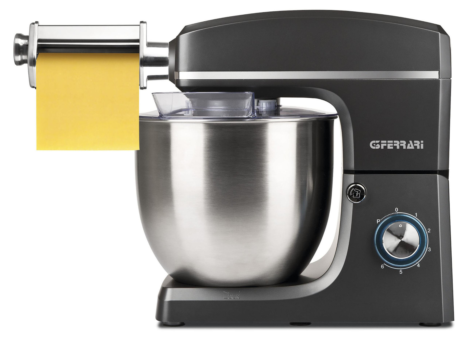 G3 Ferrari Pastaio 10&Lode keukenmachine, 2200 W, 10 liter, grijs, roestvrij staal