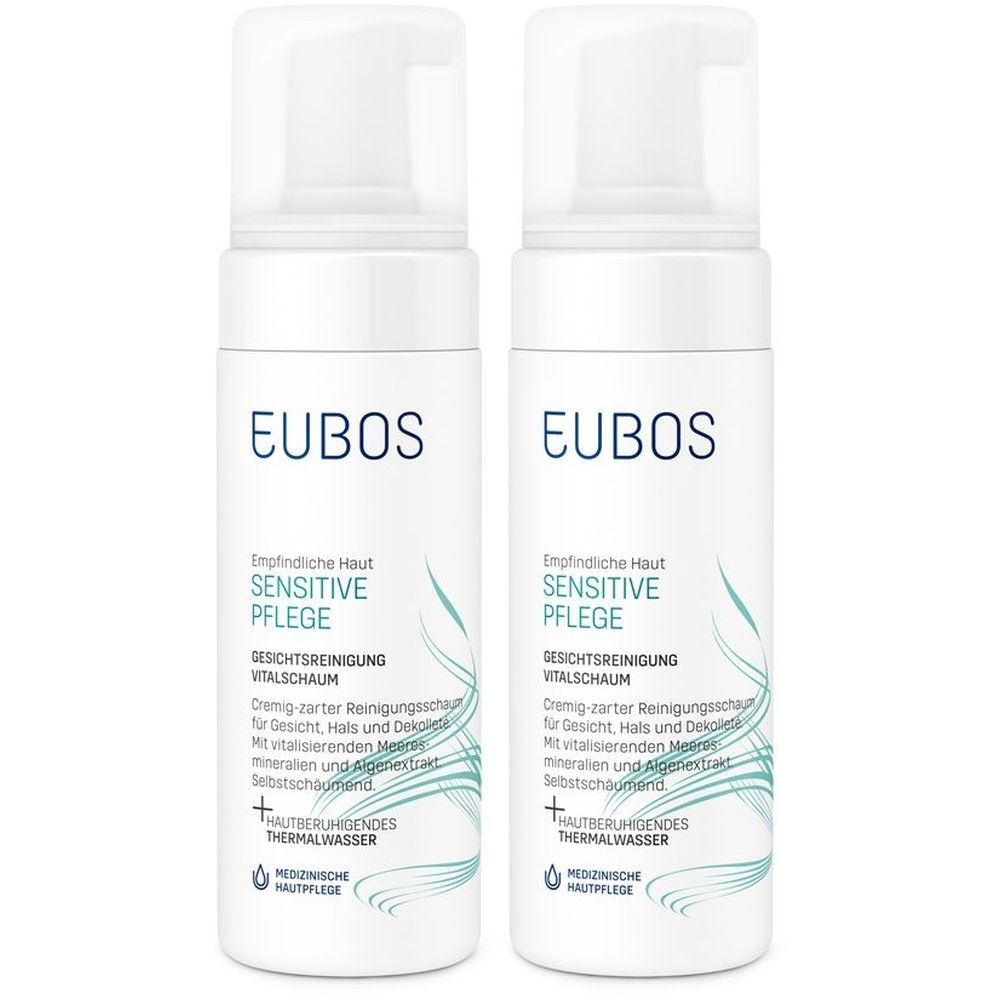 Eubos Sensit Vitalschaum x2 2x150 ml Schaum