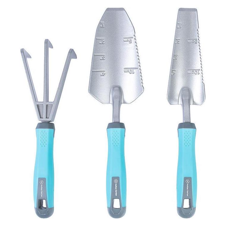 Extralink 3-Teiliges Gartenwerkzeug-Set Schaufel Kelle Harken (ZESTAW NARZEDZI OGRODOWYCH)