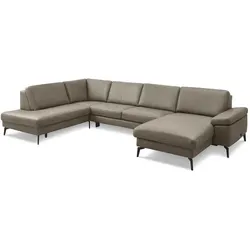 Musterring Wohnlandschaft MR 285 Leder Smoke 217 x 354 173 cm