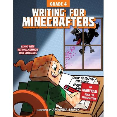 Writing for Minecrafters: Grade 4, Taschenbuch von Sky Pony Press, Sky Pony, 978-1-5107-4121-8
