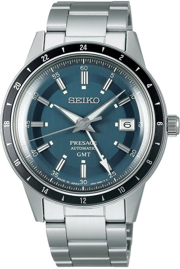 Seiko Presage Style 60's GMT rannekello, SSK009J1