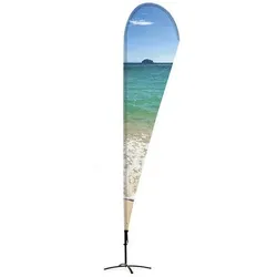 Showdown Displays Fahnenmast »Beachflag Alu Tropfen 400 cm + Tasche« - ohne Bezug