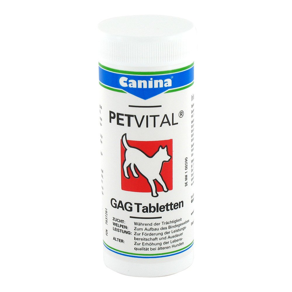 Canina pharma GmbH Petvital Gag Tabletten für Hunde 07637261