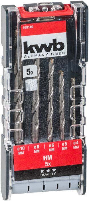 Set punte trapano Kwb 109140 muratura