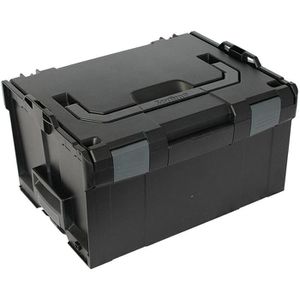 Bosch-Sortimo Werkzeugkoffer L-BOXX 238, leer, Kunststoff Klappkoffer, schwarz