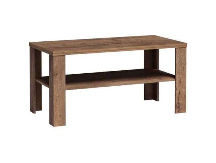 Lomadox Wohnzimmertisch Couchtisch Sofatisch Kaffeetisch in Lefkas Eiche 60x59,5x120 cm rustikal