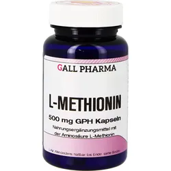 L-Methionin 500 mg Gph Kapseln 120 ST
