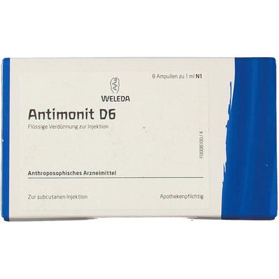 Antimonit D 6 Ampullen 8 St