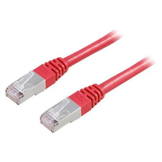 Deltaco FTP Cat6 Patch Cable - 2m - 2 m - Cat6 - RJ-45 - RJ-45 - Rot (F/UTP, FTP, STP, CAT6, 2 m) (STP-62R)