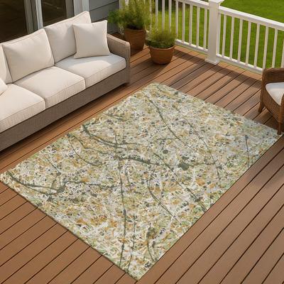 Addison Rugs Machine Washable Indoor/ Outdoor Modern Splatter Chantille Rug