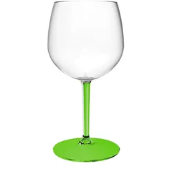 Gold Plast 6 Mehrweg Cocktail Gläser Gin & Tonic grün Tritan 582ml Wiederverwendbar Kunststoff unzerbrechlich