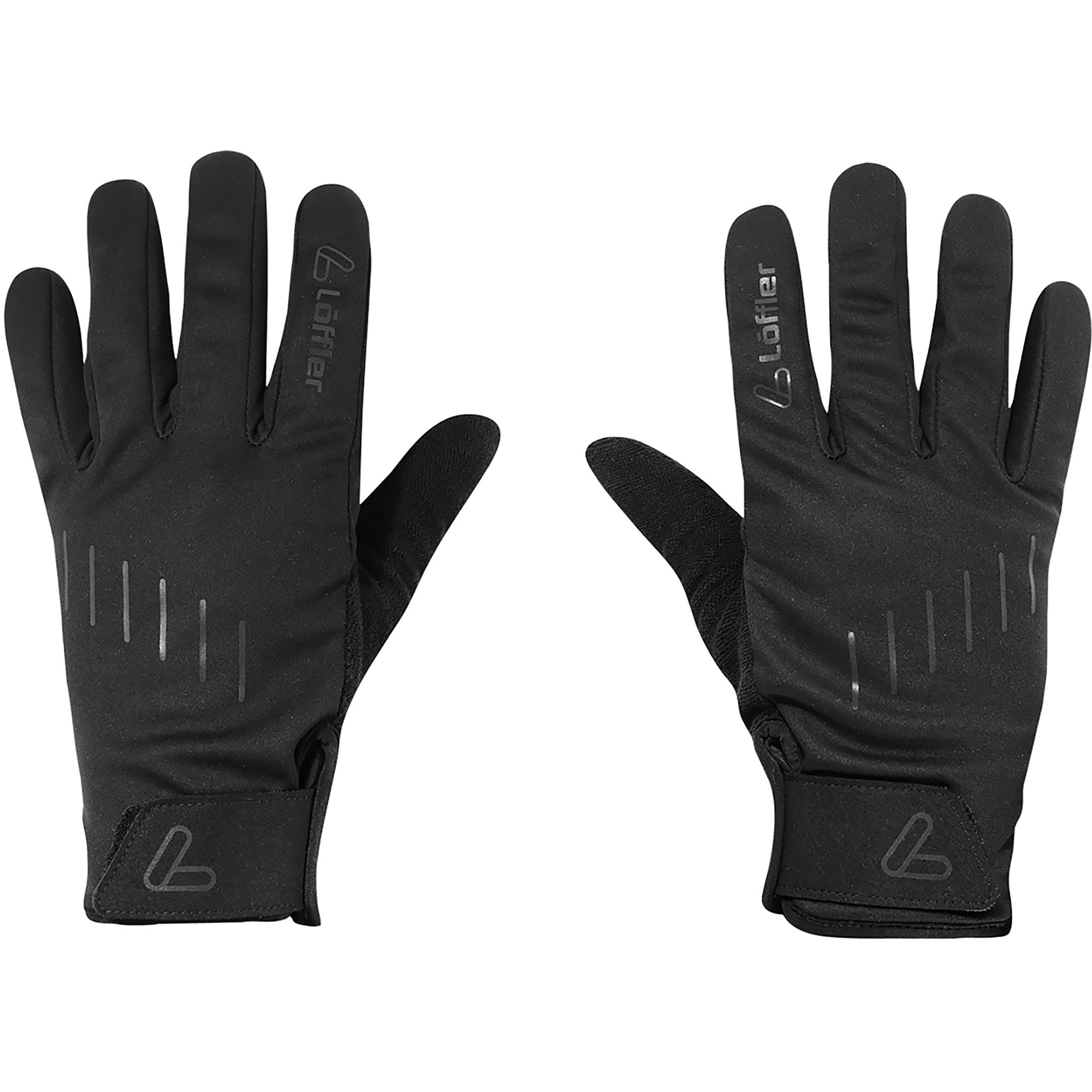 Löffler Windproof Bike Fingerhandschuhe schwarz Größe 9 Rennrad | Gravel Winddicht