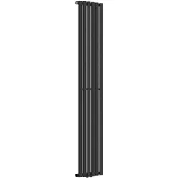 Neu.Haus Design Röhrenheizkörper Nore Schwarz 180x36cm Einlagig 707W, Heizkörper, Schwarz