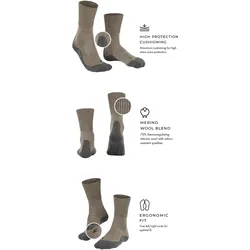 Falke, Damen, Sportsocken, TK1 Wo W (39 - 40), Rot