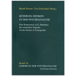 Queer(es) Denken in der Psychoanalyse, Fachbücher von Bernd Nissen, Uta Zeitzschel, Friedrich-Wilhelm Eickhoff