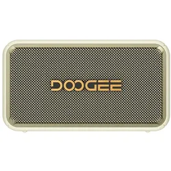 Doogee Field Echo Portable home speaker White (16 h), Bluetooth Lautsprecher, Weiss