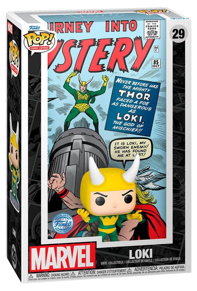 Funko Pop! Marvel Loki Comic Cover vinylfiguur