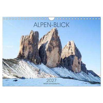 ALPEN-BLICK (Wandkalender 2027 DIN A4 quer), CALVENDO Monatskalender