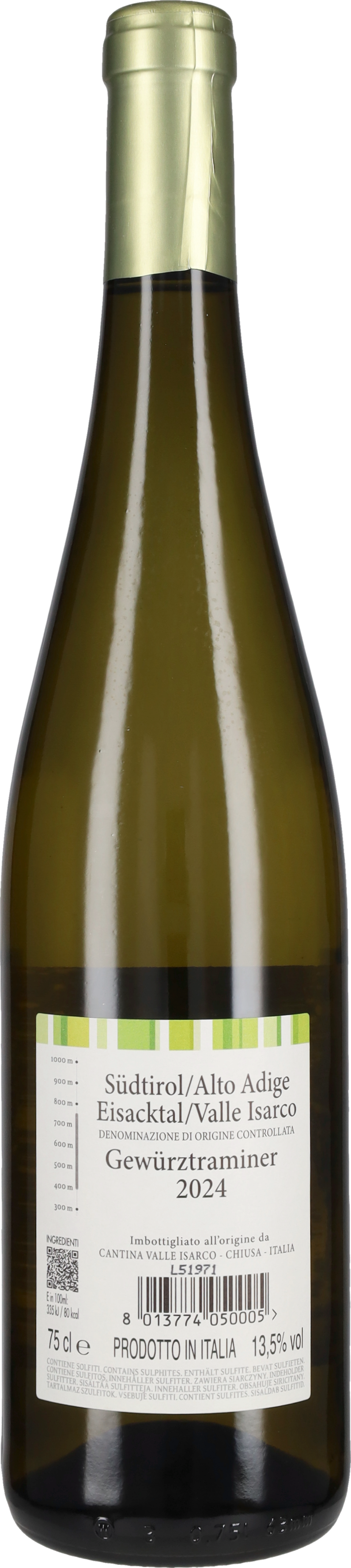 Gewurztraminer Cantina Valle Isarco 2025