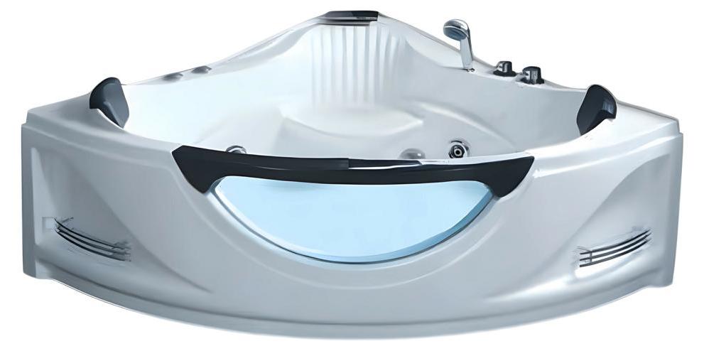 Blubberbad Whirlpool Hydromassagewanne Massagebad Wellnesswanne 150x150 cm