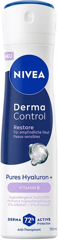 Nivea - Derma Control Restore Deo Spray Female, 150  ml