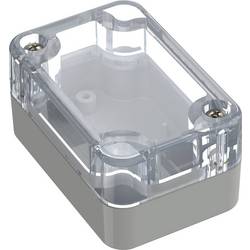 TRU COMPONENTS BOX4U 6U-060403 6U07060403437 Industrie-Gehäuse 60 x 40 x 30 ABS-PC Lichtgrau 1 St.