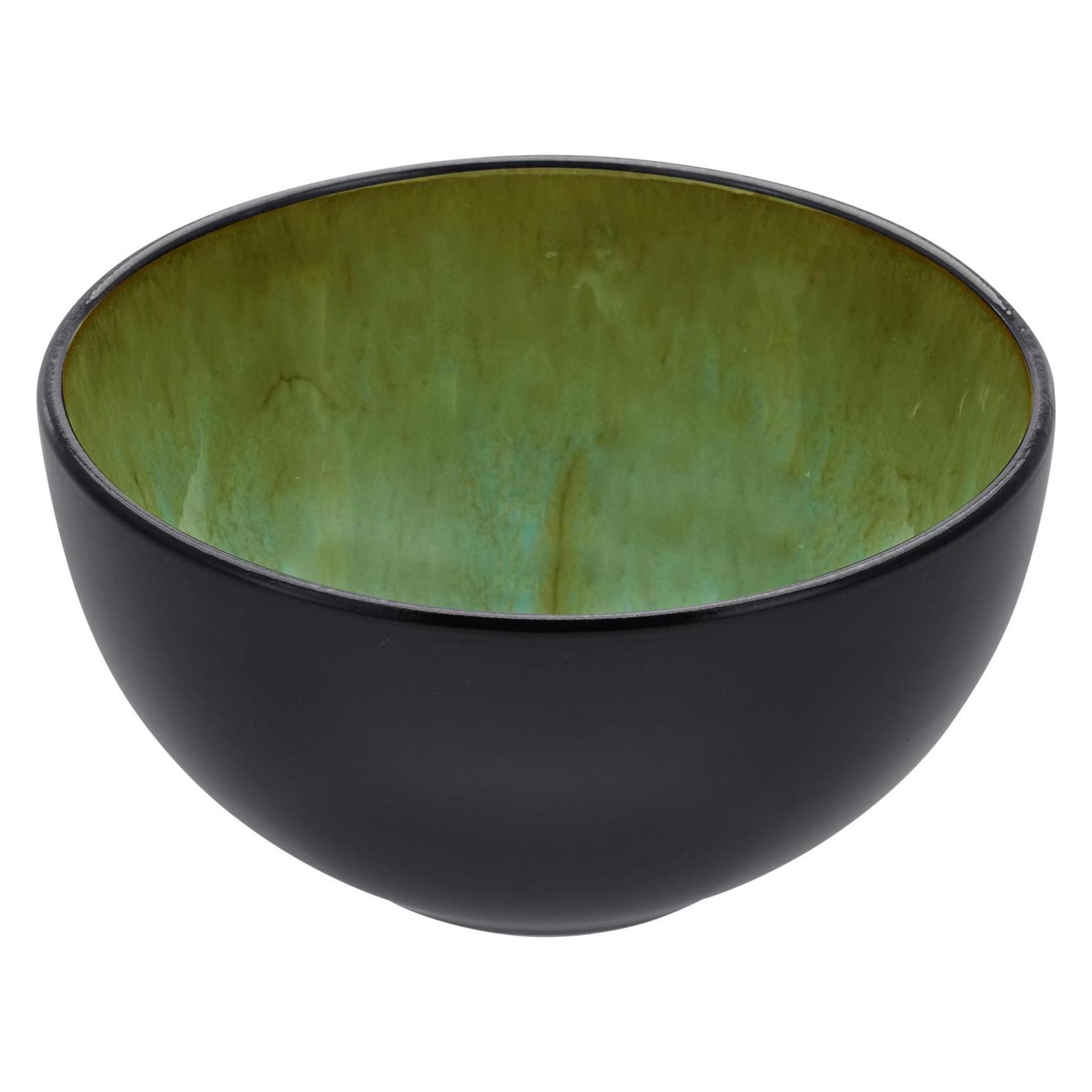 CreaTable Müslischale 14x7,5cm Jawa grün (14 cm, 1.48 l) (17148-2) Mindestbestellmenge: 6 Stück