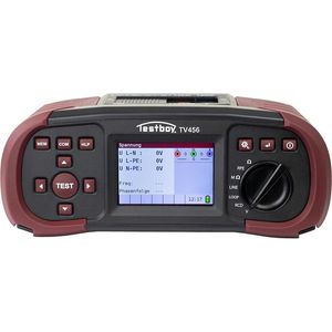 Testboy Installationstester TV 456, VDE 0100-600, für Elektroanlagen und Wallboxen