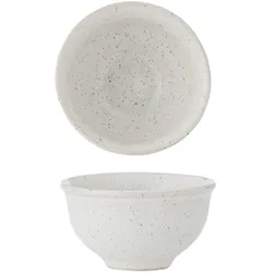 Bloomingville Schale aus Steingut Addison mit Rand, Ø 8xH4,5 cm, 75 ml