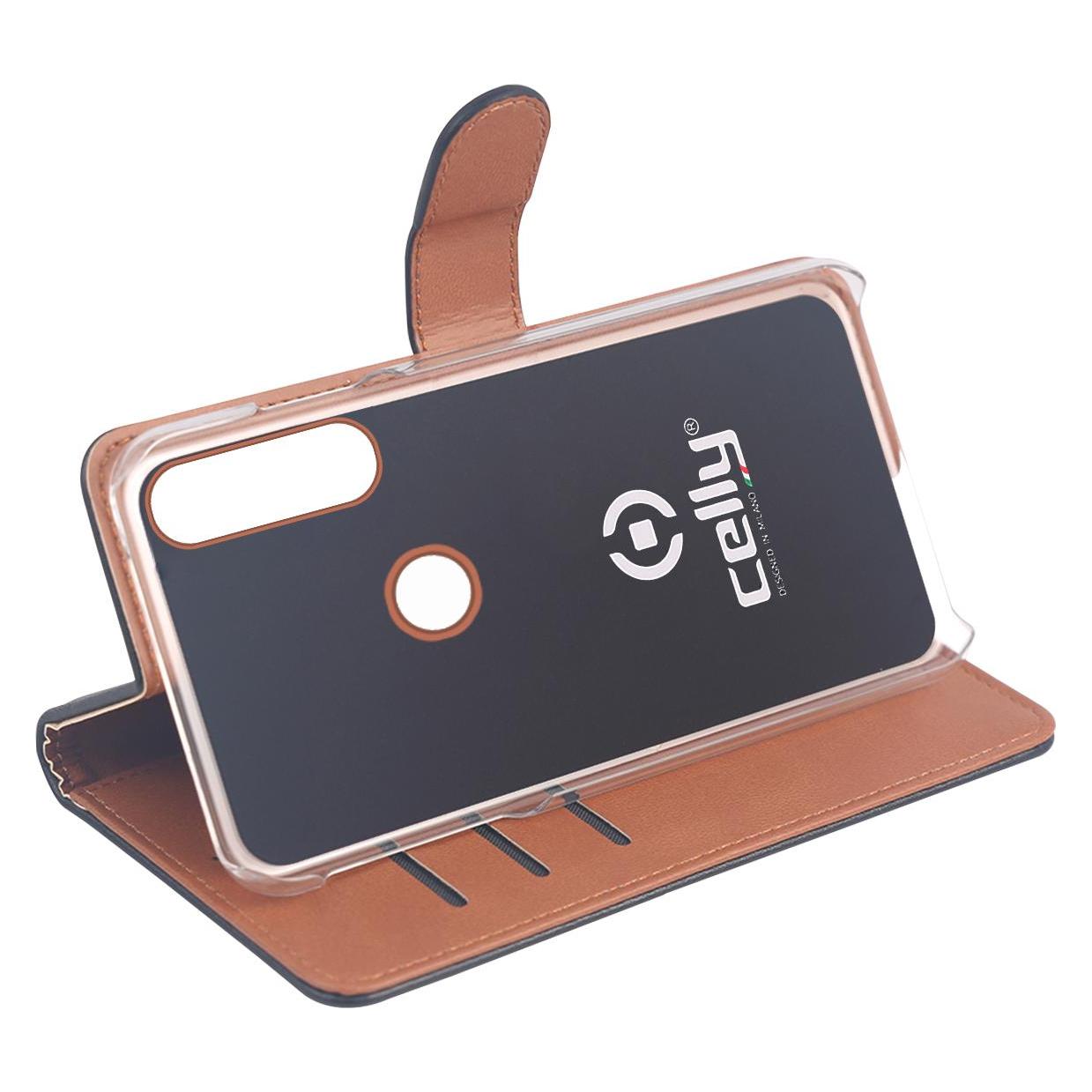 Celly Wally Handytasche 16 cm (6,3') Pouch Case Schwarz (Samsung Galaxy A60, Samsung Galaxy M40) (WALLY859)
