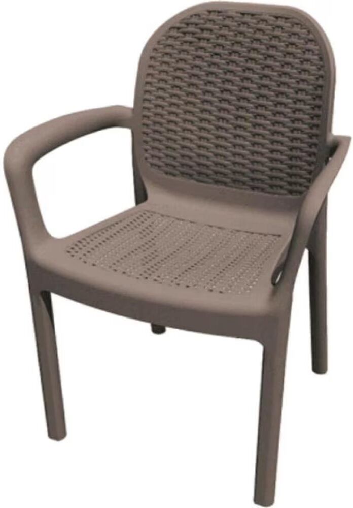 Silla Garden Life Para Jardín Piscina Y Playa Marrón Talla Única Unisex