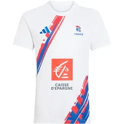 adidas FFHB Frankreich Handball Auswärtstrikot 2026 Jungen KG7524 - white 164