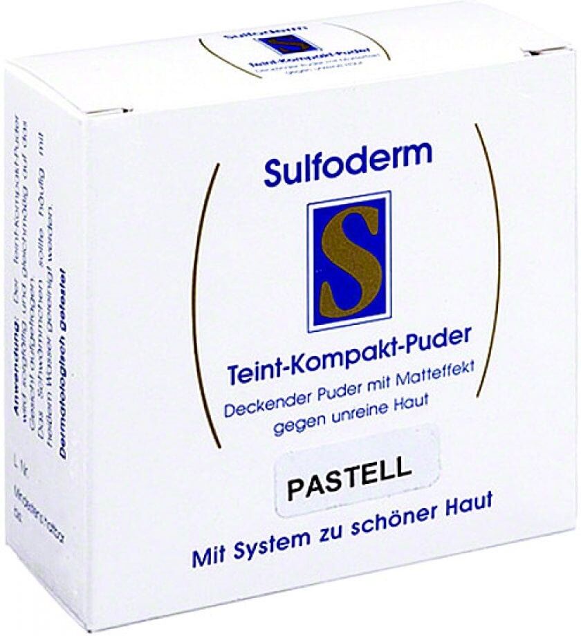 Sulfoderm S Teint Kompakt Puder pastell 10g