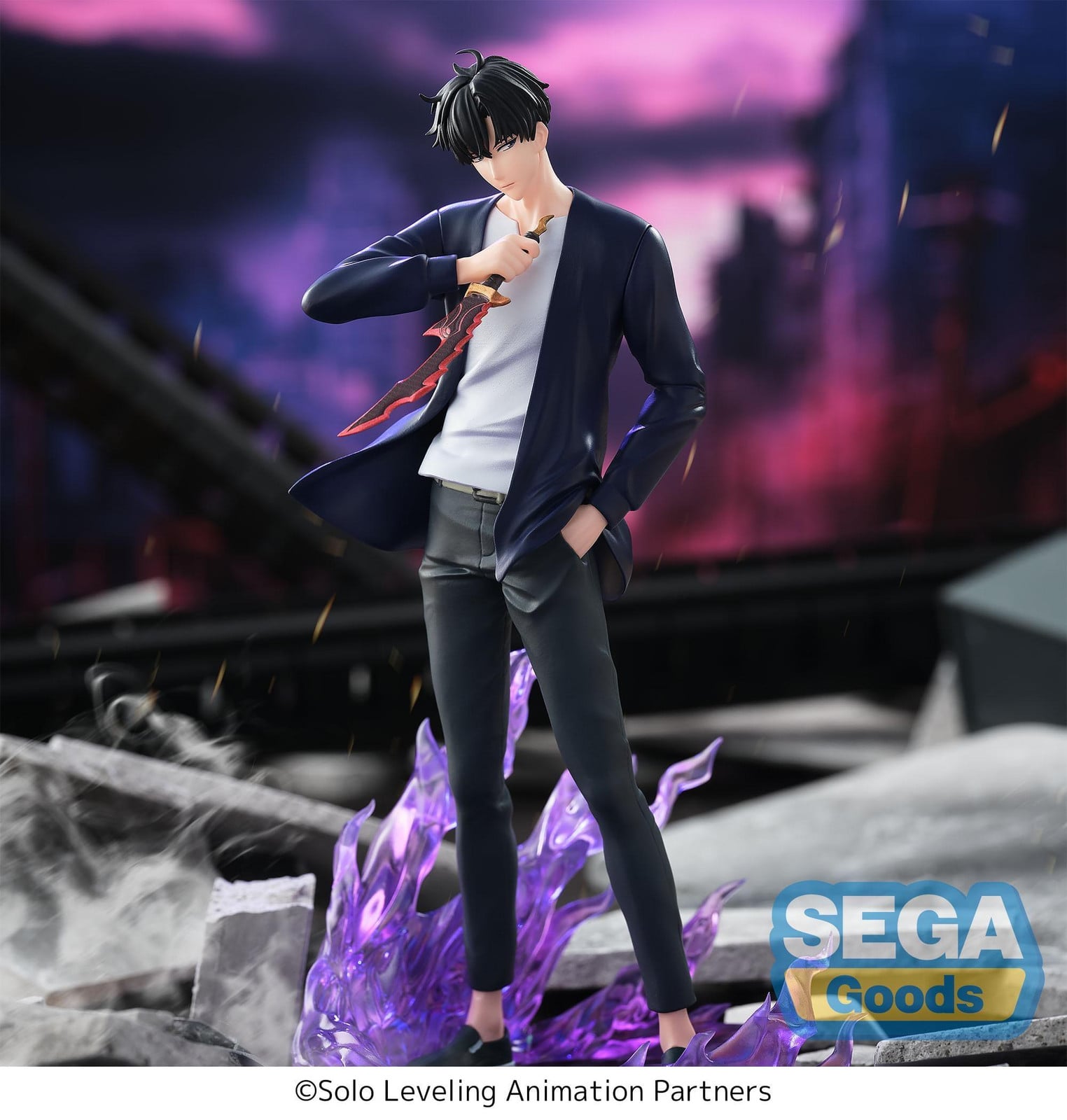 Sega Solo Leveling XrossLink Sung Jinwoo PVC-beeldje, 18 cm