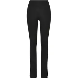 Urban Classics, Damen, Tights, Ladies High Waist Side Slit Leggings (3XL), Schwarz