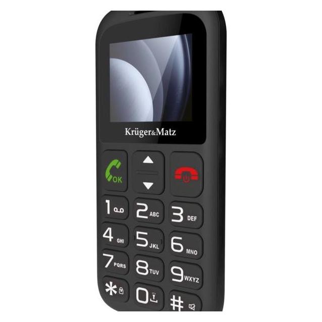 Krüger&Matz Telefon komórkowy Kruger&Matz Telefon GSM dla seniora Kruger&amp,Matz Simple 923 (68121894)