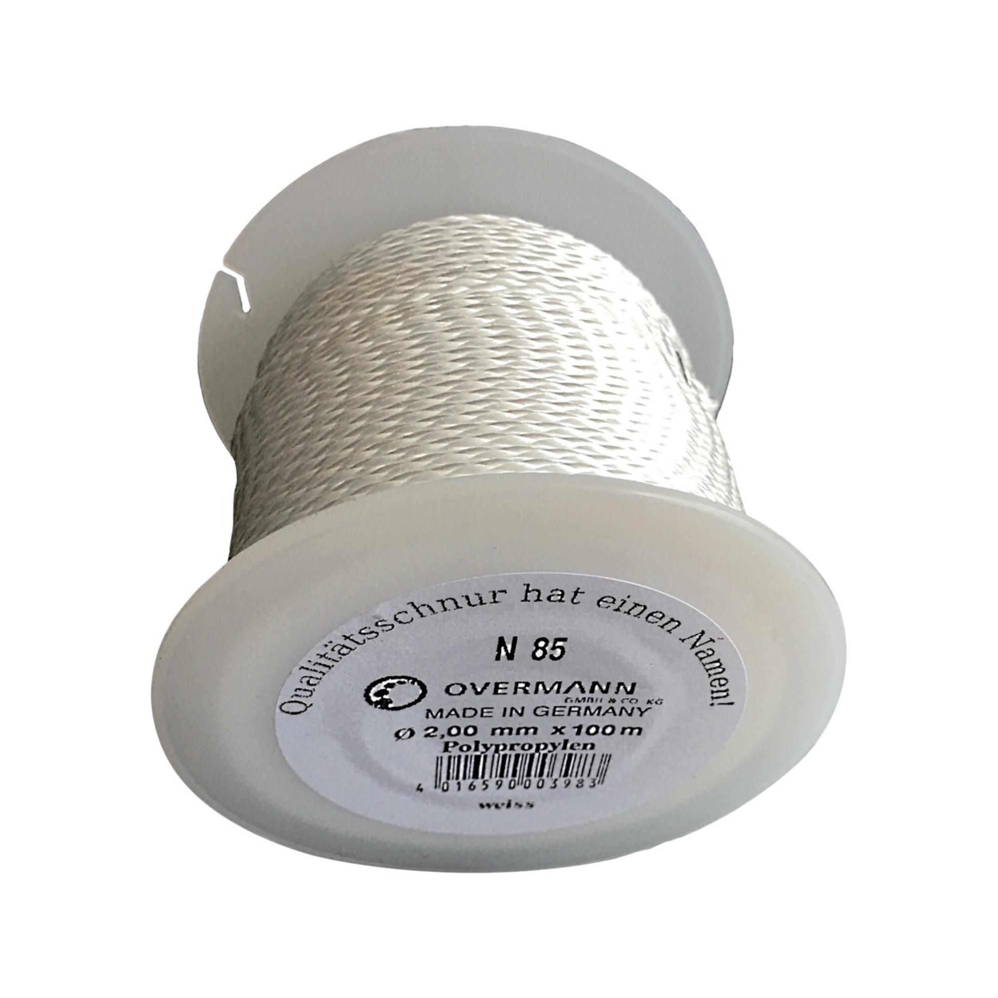 Overlen Maurerschnur PP 2,0mm 100m weiß Overmann (008502000101000AA)