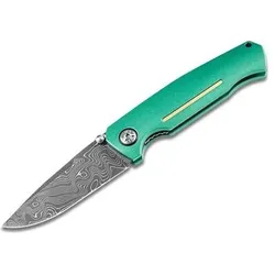 Boker, Mehrzweckmesser, Böker Solingen 1969 Mach-1 Damast Messer