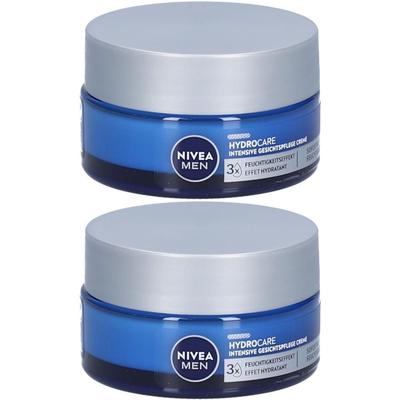 Nivea MEN intensive Feuchtigkeitscreme 2x 2x50 ml Creme