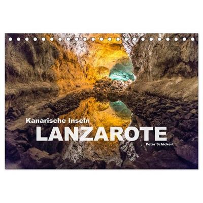 Kanarische Inseln - Lanzarote (Tischkalender 2026 DIN A5 quer), CALVENDO Monatskalender