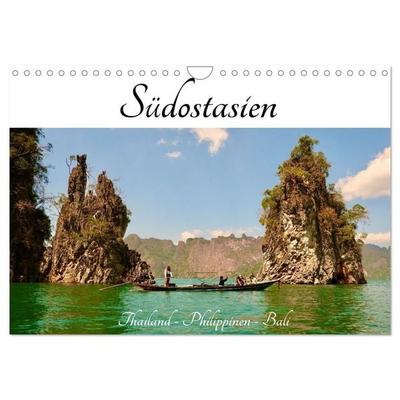 Südostasien - Thailand, Philippinen, Bali (Wandkalender 2027 DIN A4 quer), CALVENDO Monatskalender