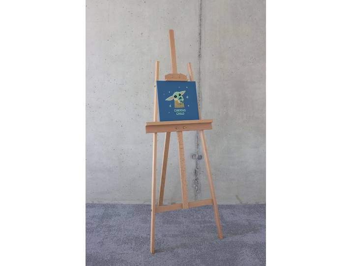 Image Mandalorian Grogu Curious 30 x 30 x 2cm Multicolore