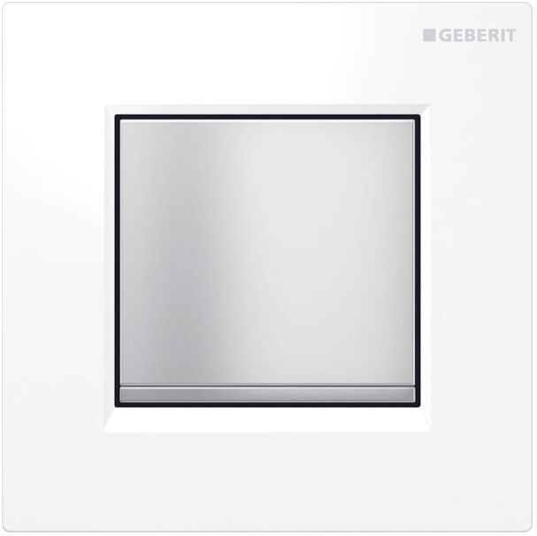 Geberit Urinalsteuerung Typ 30 116017KL1 pneumatisch, weiß/mattchrom