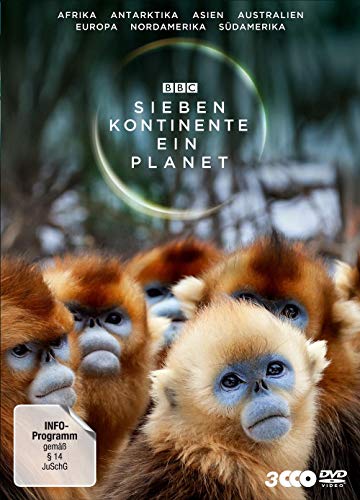 Attenborough, Sir David - Sieben Kontinente - Ein Planet [3 DVDs] - Preis vom 11.10.2026 03:10:56 h