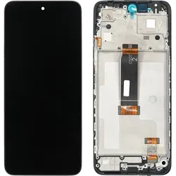 OEM LCD + Touchscreen Redmi 12 4G/5G, Original mit Rahmen (Display, Xiaomi Redmi 12 5G), Mobilgerät Ersatzteile